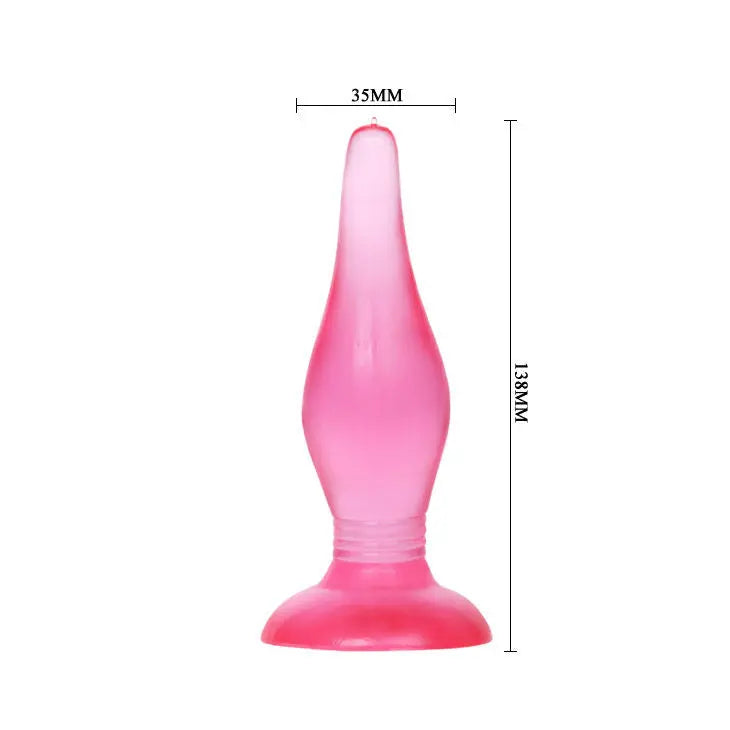 BAILE - PLUG ANAL TACTO SUAVE LILA 14.2 CM BAILE ANAL