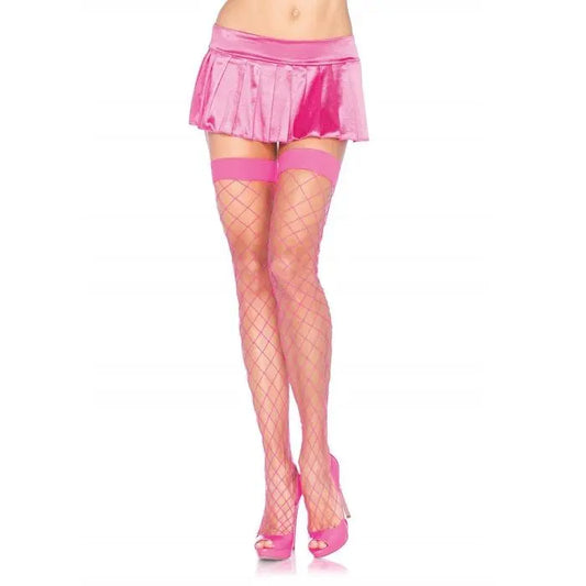 LEG AVENUE - MEDIAS DE RED MEDIANA NEON LEG AVENUE HOSIERY