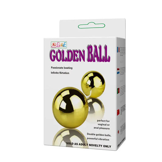 BAILE - GOLDEN BOLAS CHINAS VIBRADOR BAILE STIMULATING