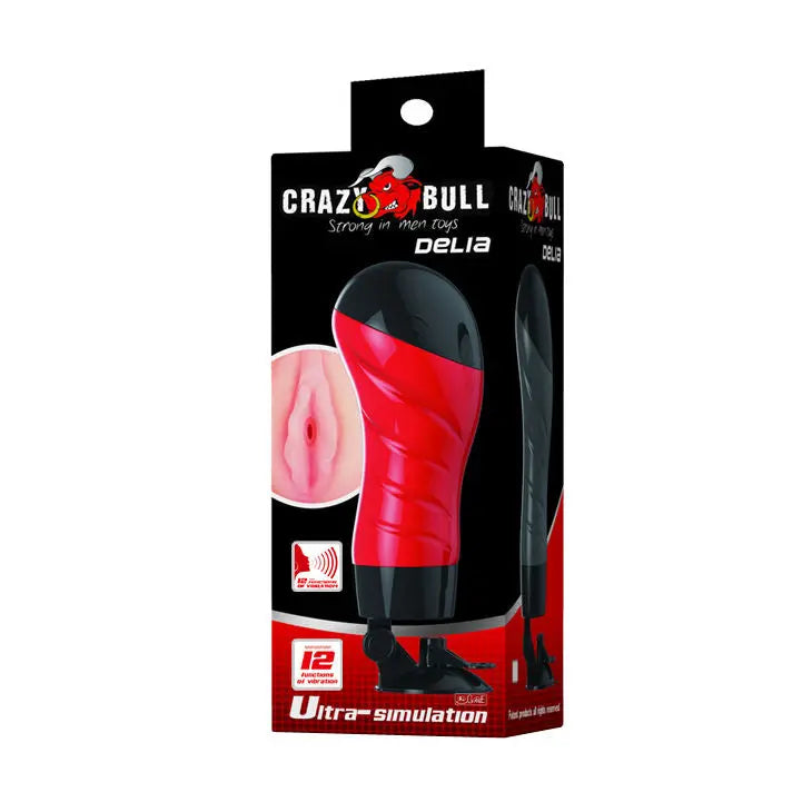 CRAZY BULL - VAGINA CON BASE MASTURBADOR VOZ CRAZY BULL