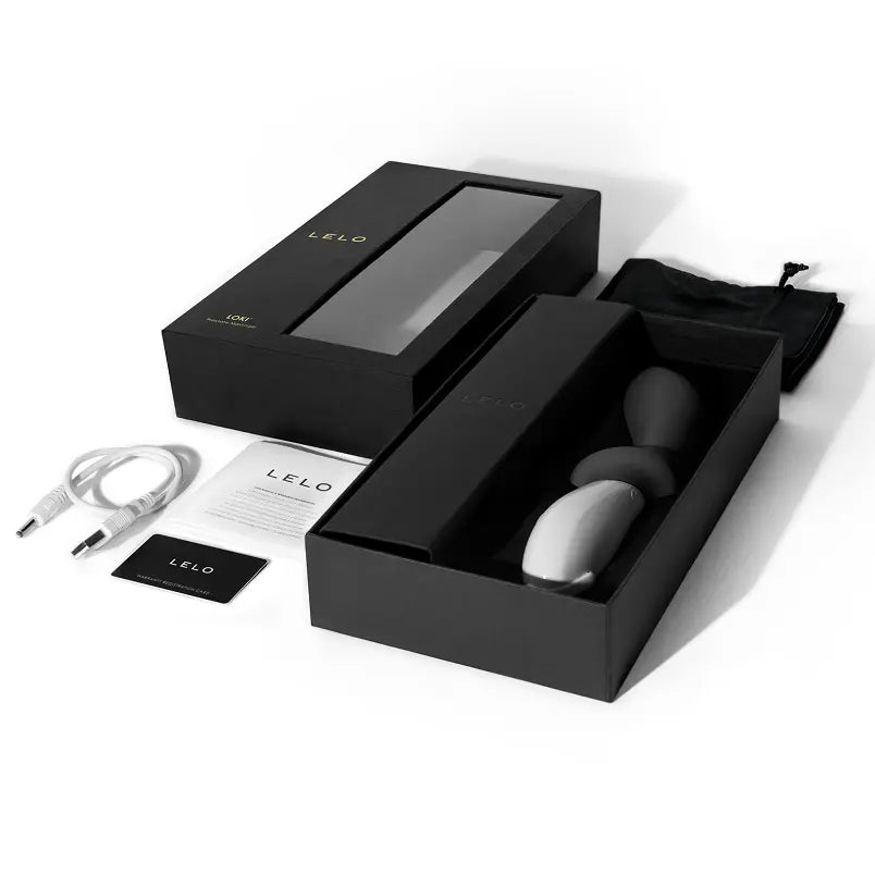 LELO - LOKI VIBRADOR PROSTÁTICO NEGRO LELO