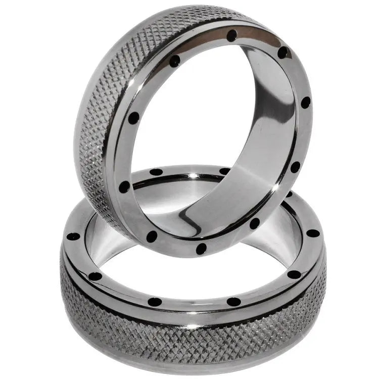METAL HARD - ANILLO METAL PARA PENE Y TESTICULOS 55MM METAL HARD