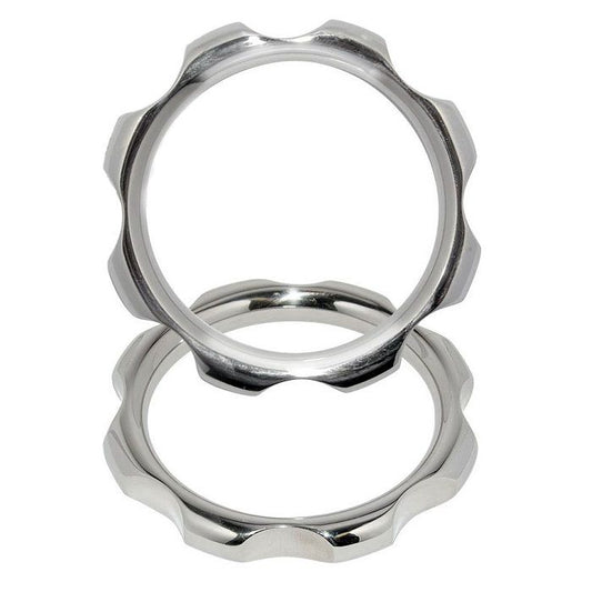 METAL HARD - ANILLO TORQUE METAL PARA PENE Y TESTICULOS 45MM METAL HARD