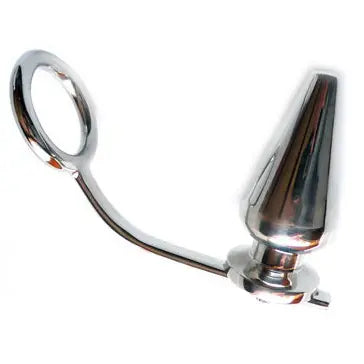METAL HARD - ANILLO ACERO CON PLUG ANAL 45 X 50MM METAL HARD