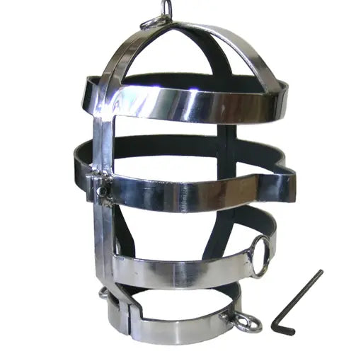 METAL HARD - MASCARA CON COLLAR ACERO METAL HARD