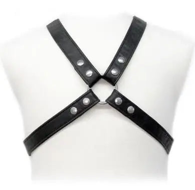 LEATHER BODY - LASIC HARNESS IN GARMENT LEATHER BODY