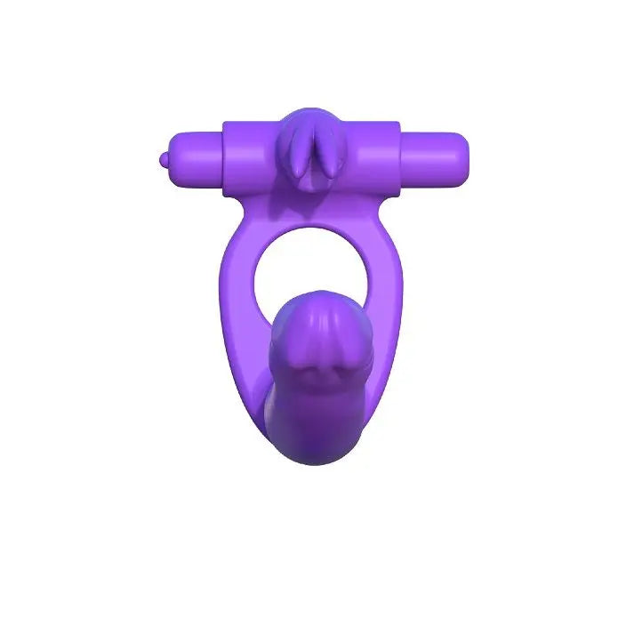 FANTASY C-RINGZ - ANILLO DOBLE PENETRACION CON RABBIT FANTASY C-RINGZ