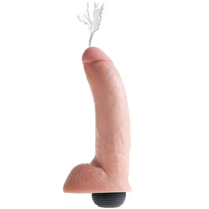 KING COCK - PENE REALISTICO EYACULADOR NATURAL 22.86 CM KING COCK
