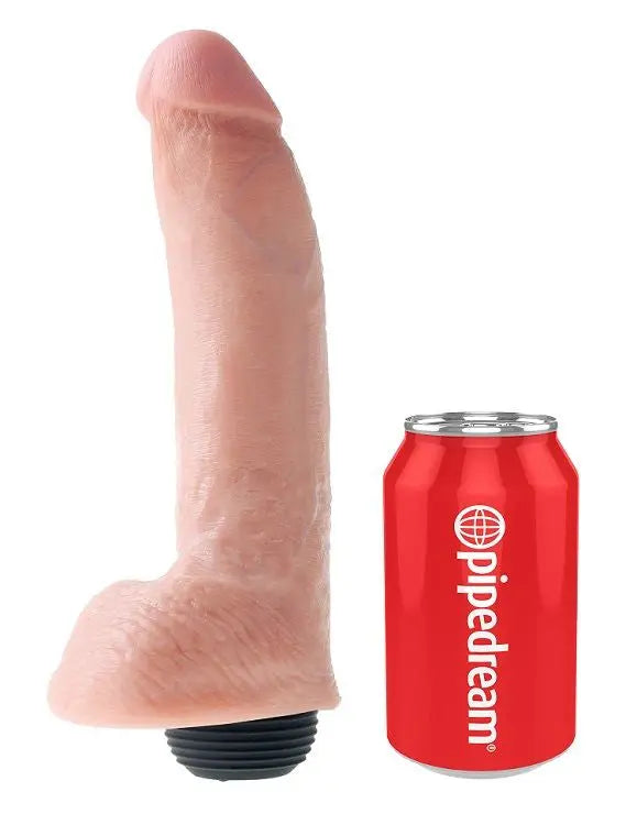 KING COCK - PENE REALISTICO EYACULADOR NATURAL 22.86 CM KING COCK