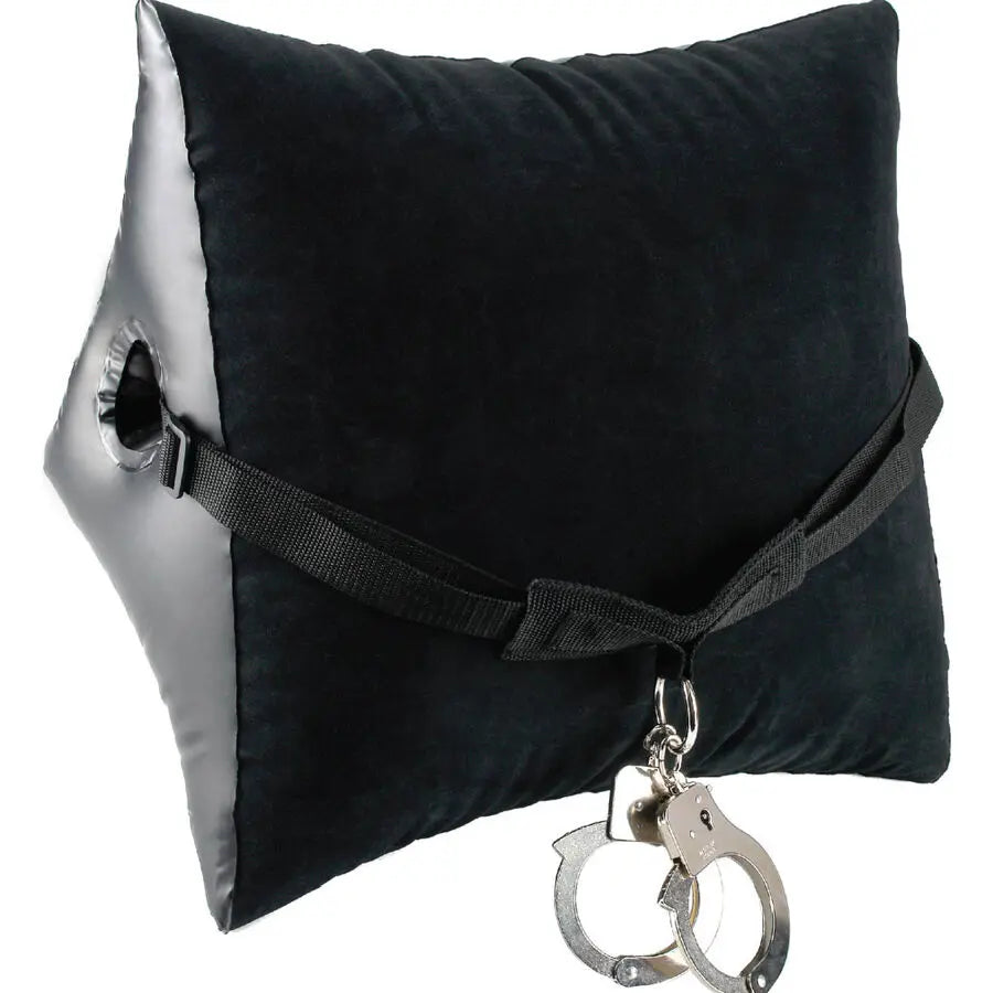 FETISH FANTASY SERIES - ALMOHADA HINCHABLE POSICION MASTER CON ESPOSAS FETISH FANTASY SERIES