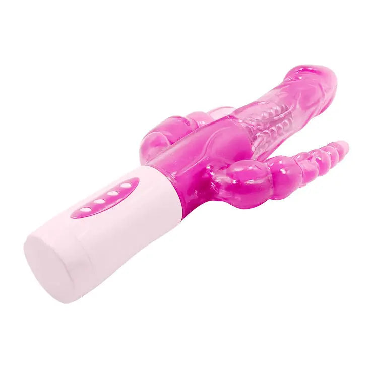 BAILE - PRETTY BUNNY TRIPLE VIBRADOR ROTADOR BAILE ROTATIONS