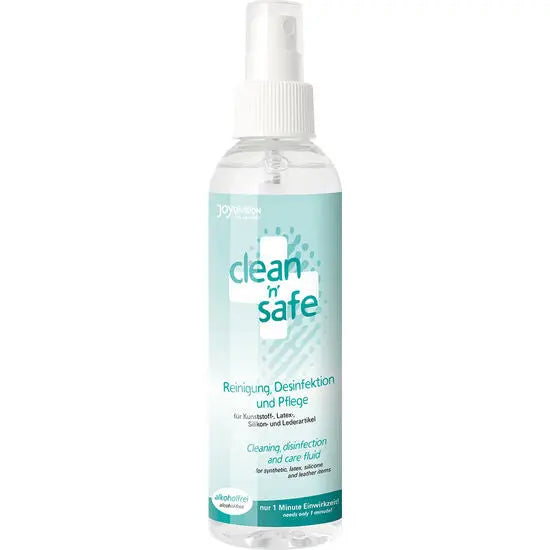JOYDIVISION CLEAN SAFE - LIMPIADOR DE JUGUETES SPRAY 200ML JOYDIVISION CLEAN SAFE