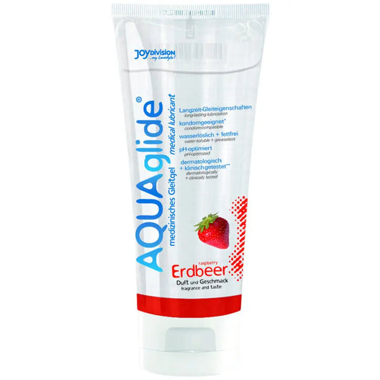 JOYDIVISION AQUAGLIDE - LUBRICANTE SABOR FRESA 100 ML JOYDIVISION AQUAGLIDE