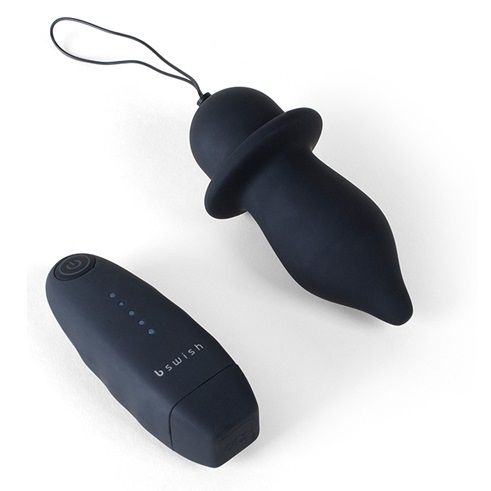 B SWISH - BFILLED CLASSIC VIBRATING PLUG BLACK B SWISH