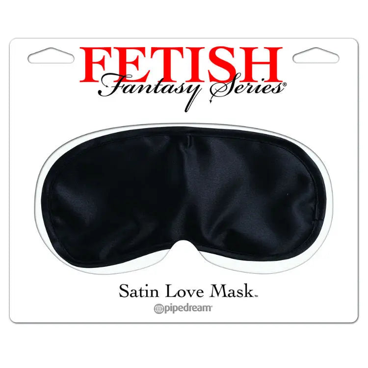 FETISH FANTASY SERIES - MASCARA SATINADA NEGRA FETISH FANTASY SERIES