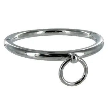 METAL HARD - BDSM COLLAR CON ARGOLLA 18CM METAL HARD