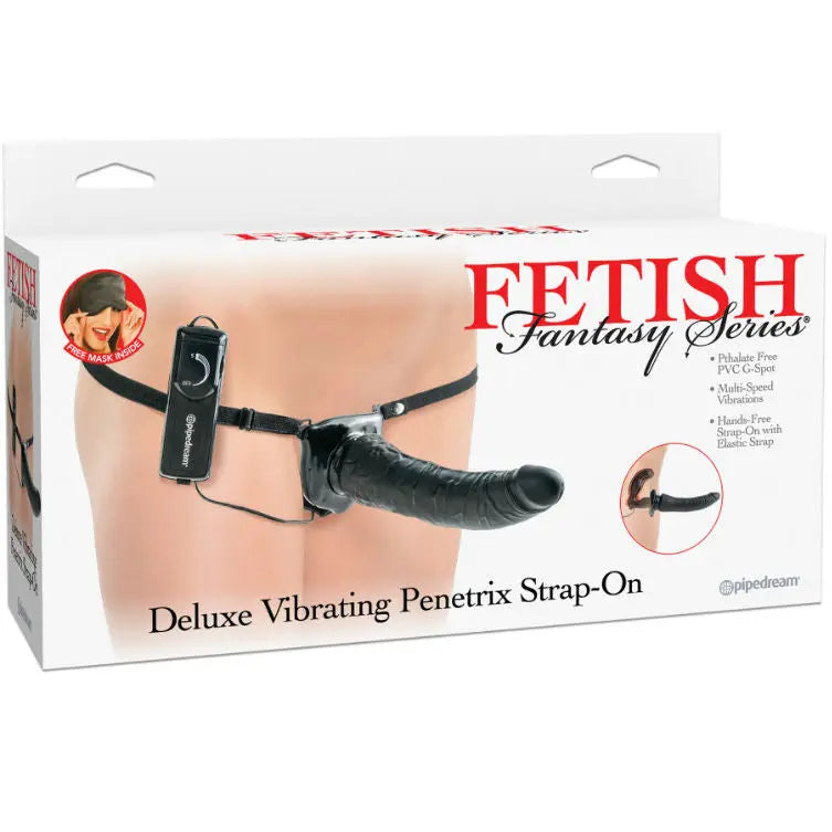 FETISH FANTASY SERIES - SERIES DELUXE ARNES VIBRADOR PENETRIS NEGRO FETISH FANTASY SERIES