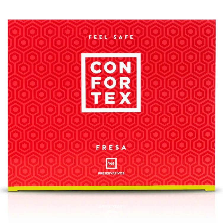 CONFORTEX - PRESERVATIVOS FRESA CAJA 144 UDS CONFORTEX