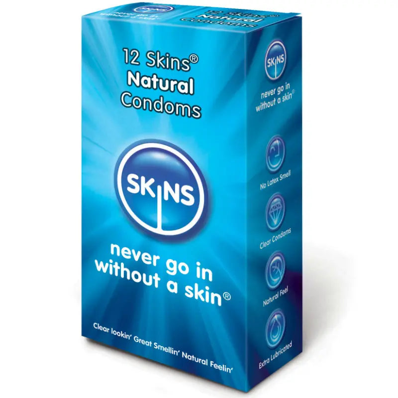 SKINS - PRESERVATIVO NATURAL PACK 12 UDS SKINS