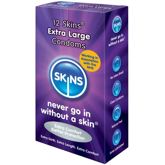 SKINS - PRESERVATIVO XXL 12 UDS SKINS