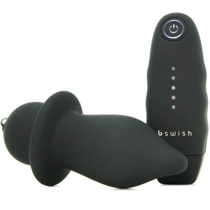 B SWISH - BFILLED CLASSIC VIBRATING PLUG BLACK B SWISH