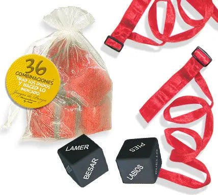 INEDIT - KIT BOLSA ORGANZA ATADURAS ROJO INEDIT
