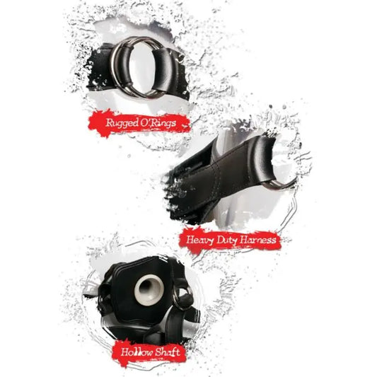 FETISH FANTASY EXTREME - ARNES CON DILDO NEGRO 30.5 CM HUECO FETISH FANTASY EXTREME