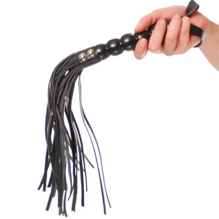 FETISH FANTASY SERIES - LATIGO MANGO ACANALADO CAT-O-NINE TAILS FETISH FANTASY SERIES