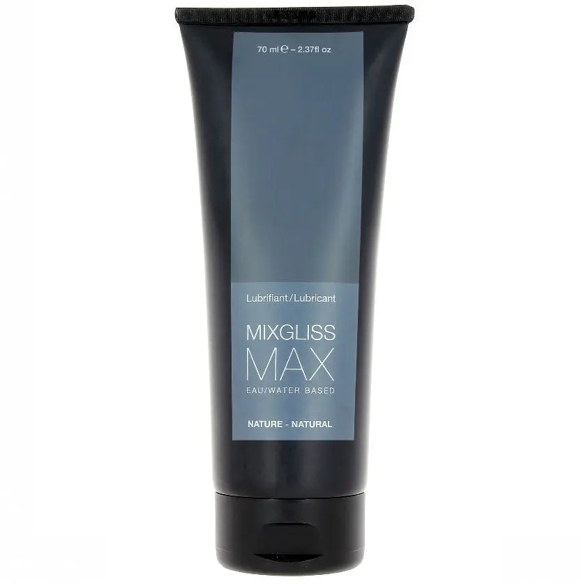 MIXGLISS - MAX LUBRICANTE ANAL BASE AGUA NATURAL 70 ML MIXGLISS