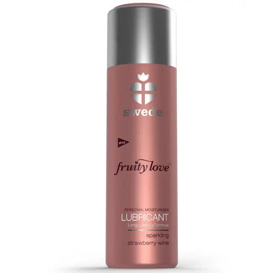SWEDE - FRUITY LOVE LUBRICANTE FRESAS CON CHAMPAGNE 100 ML SWEDE