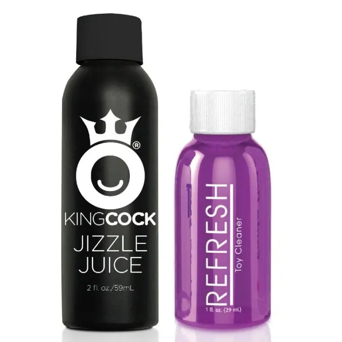 KING COCK - DILDO SQUIRTING 17.8 CM NATURAL KING COCK