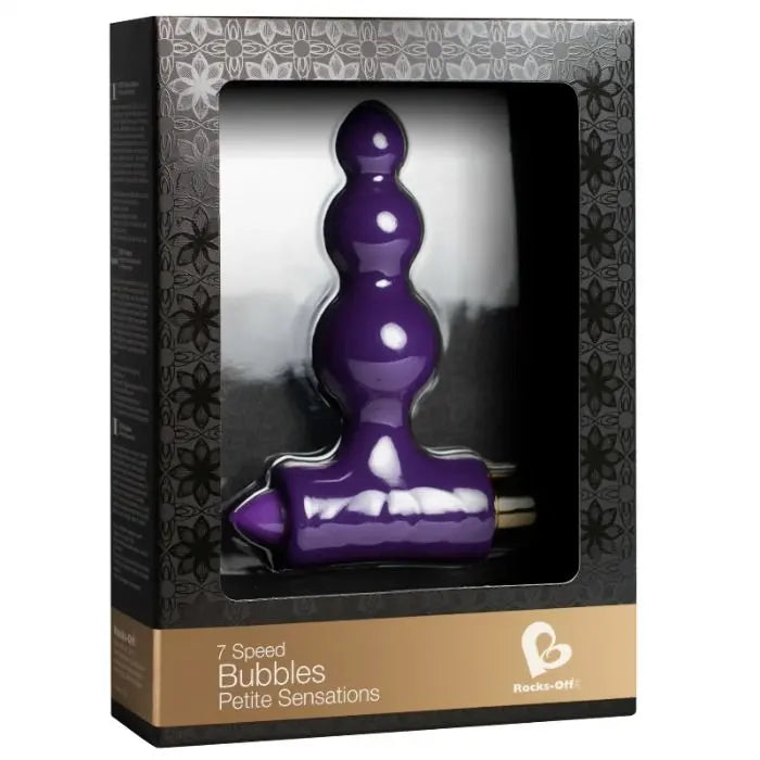 ROCKS-OFF - ESTIMULADOR ANAL PETITE BUBBLES - LILA ROCKS-OFF