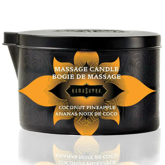 KAMASUTRA - VELA DE MASAJE COCONUT Y PIÑA 170GR KAMASUTRA COSMETICS