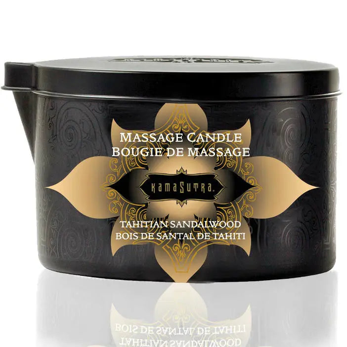 KAMASUTRA - VELA DE MASAJE VAINILLA Y SANDALO 170 GR KAMASUTRA COSMETICS