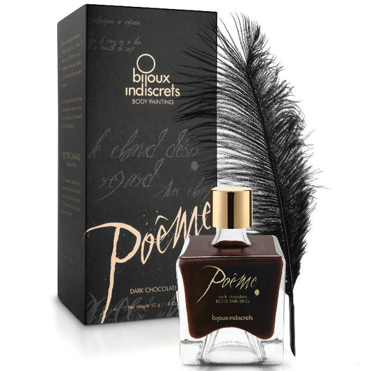 BIJOUX - POEME PINTURA COMESTIBLE CHOCOLATE NEGRO 50 GR BIJOUX POEME BODY PAINTING