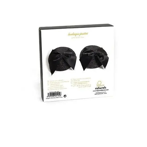 BIJOUX - BURLESQUE CUBREPEZONES BRILLANTES CON LAZO BIJOUX BURLESQUE PASTIES