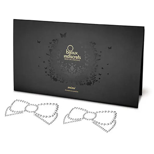 BIJOUX - MIMI BOW CUBRE PEZONES PLATA BIJOUX JEWELRY