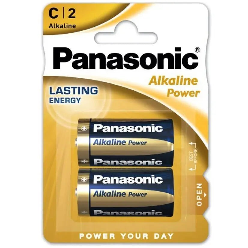 PANASONIC - BRONZE PILA ALKALINA C LR14 BLISTER*2 PANASONIC