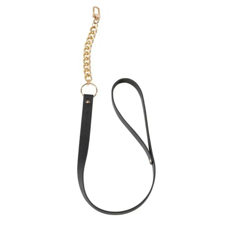 BIJOUX INDISCRETS MAZE - COLLAR CON CORREA NEGRO BIJOUX MAZE