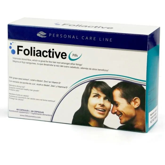500 COSMETICS - FOLIACTIVE PILLS COMPLEMENTO ALIMENTICIO CAIDA PELO 500COSMETICS