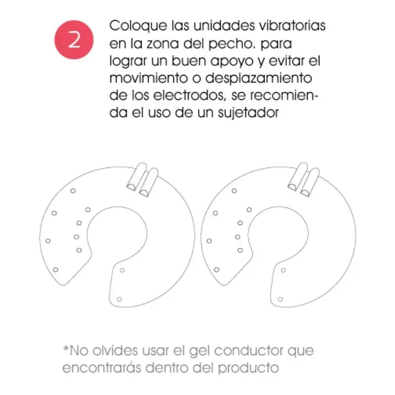 500 COSMETICS - U BREAST AUMENTO PECHOS ELECTROESTIMULACION 500COSMETICS