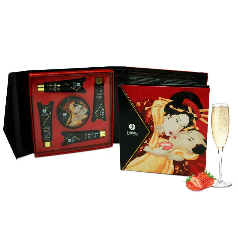SHUNGA - KIT SECRET GEISHA FRESAS Y CAVA SHUNGA KITS