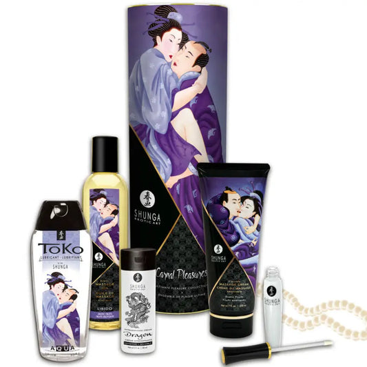SHUNGA - KIT COLECCIÓN PLACERES CARNALES SHUNGA KITS