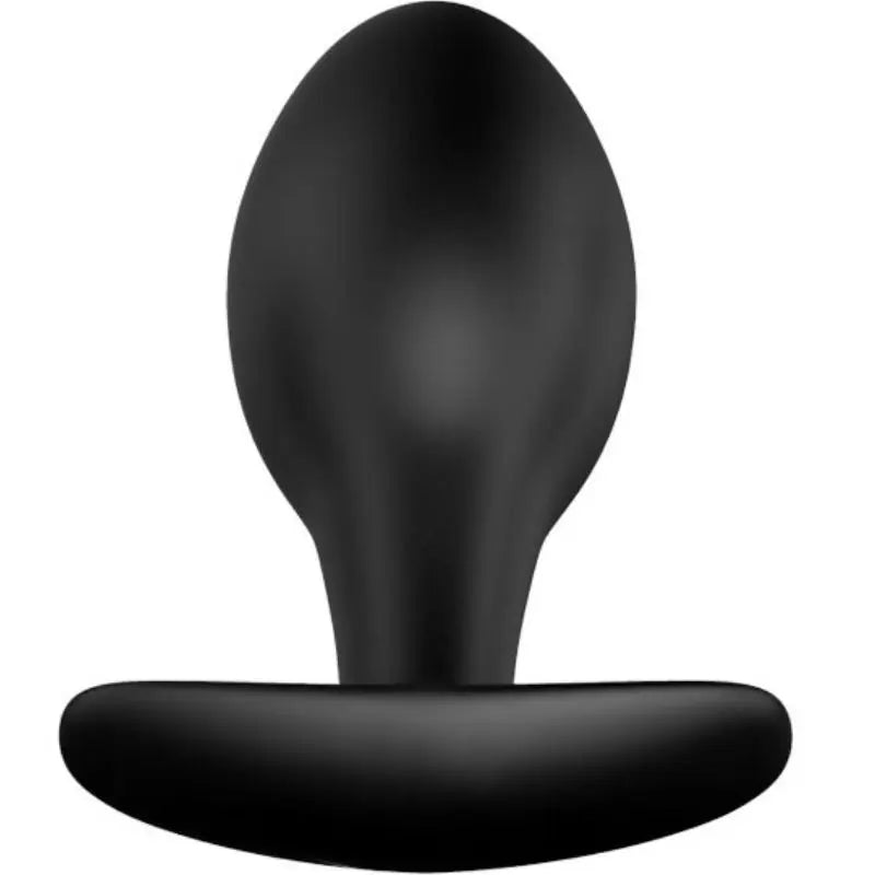 PRETTY LOVE - PLUG ANAL SILICONA ANCLA 8.5 CM NEGRO PRETTY LOVE BOTTOM