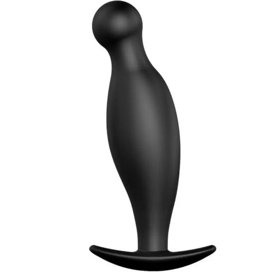 PRETTY LOVE - PLUG ANAL SILICONA 11.7 CM NEGRO PRETTY LOVE BOTTOM