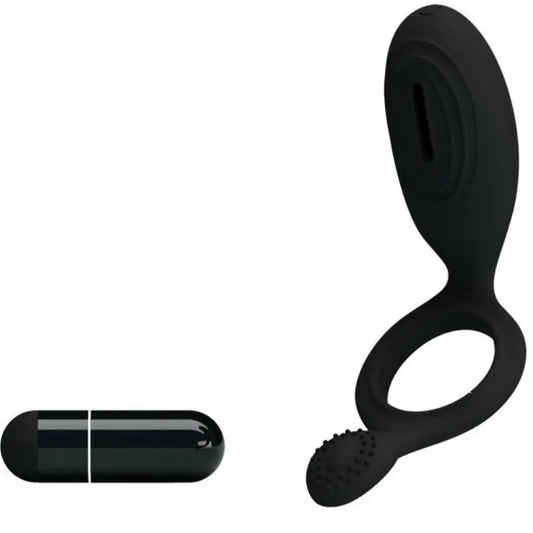 PRETTY LOVE - ETHEL ANILLO VIBRADOR CON ESTIMULADOR PRETTY LOVE MALE