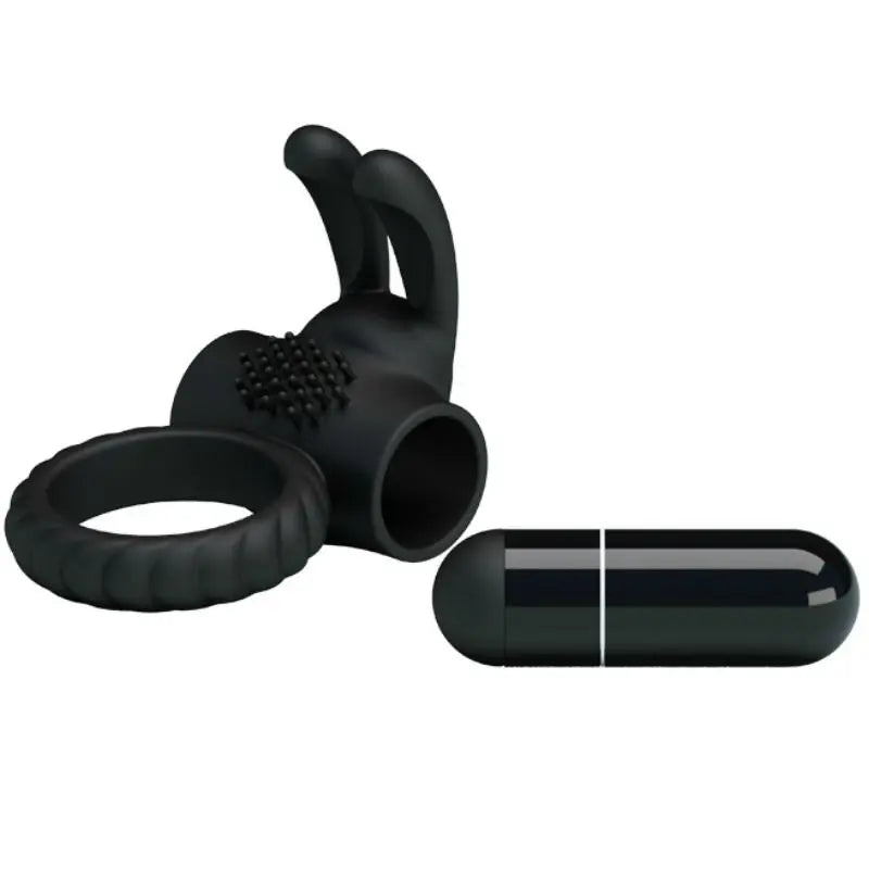 PRETTY LOVE - EUDORA ANILLO VIBRADOR CON ESTIMULADOR PRETTY LOVE MALE