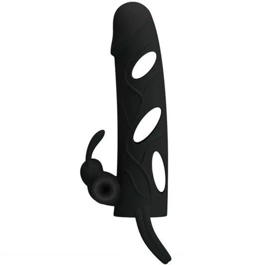 PRETTY LOVE - FUNDA SILICONA CON VIBRACIÓN 14 CM 1.0 PRETTY LOVE MALE