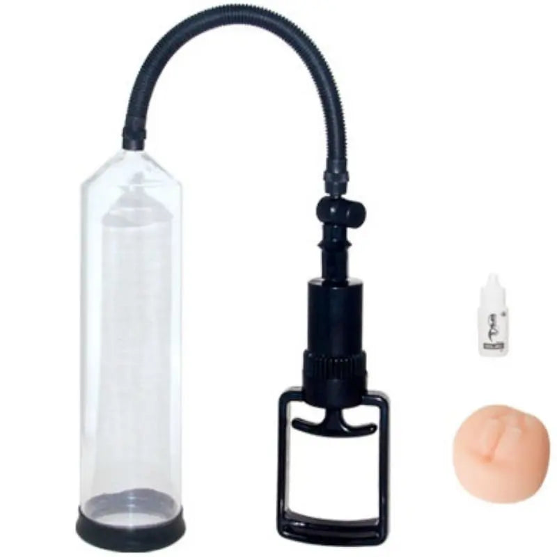 BAILE - BOMBA DE ERECCION TIRADOR Y BOQUILLA VAGINA 20 CM BAILE FOR HIM