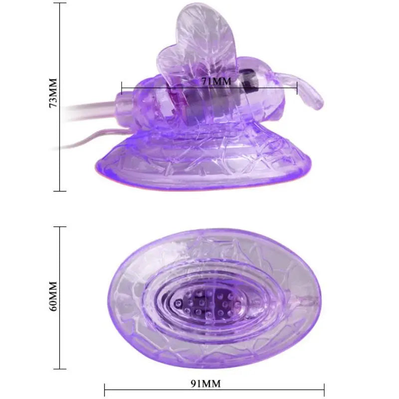 BAILE - MARIPOSA VIBRADORA ESTIMULACION CLITORIS LILA BAILE STIMULATING